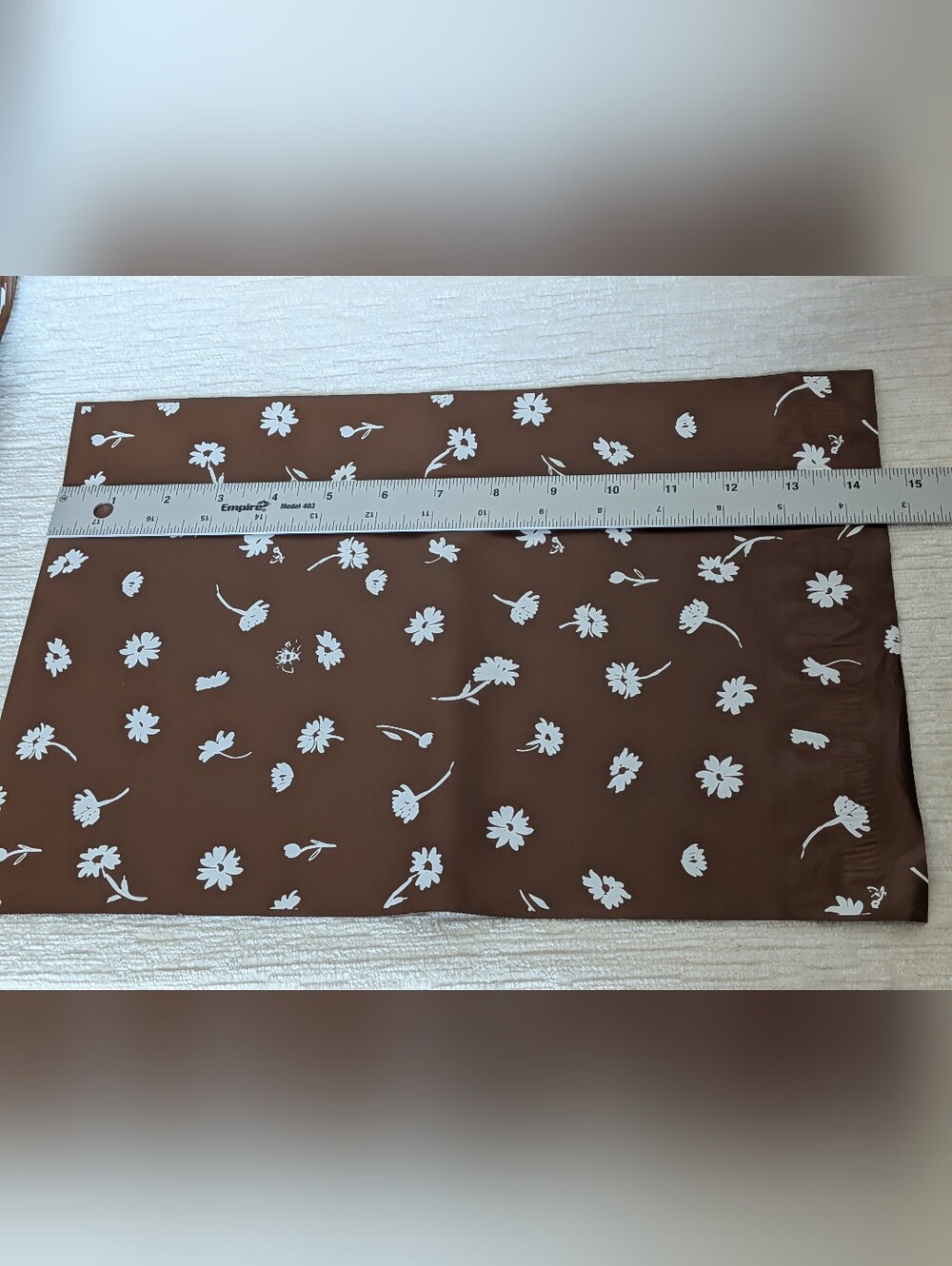 PolyMailers 10" By 13" Chocolate Brown Background Floral Bees Polymailers 10ct - Picture 2 of 7